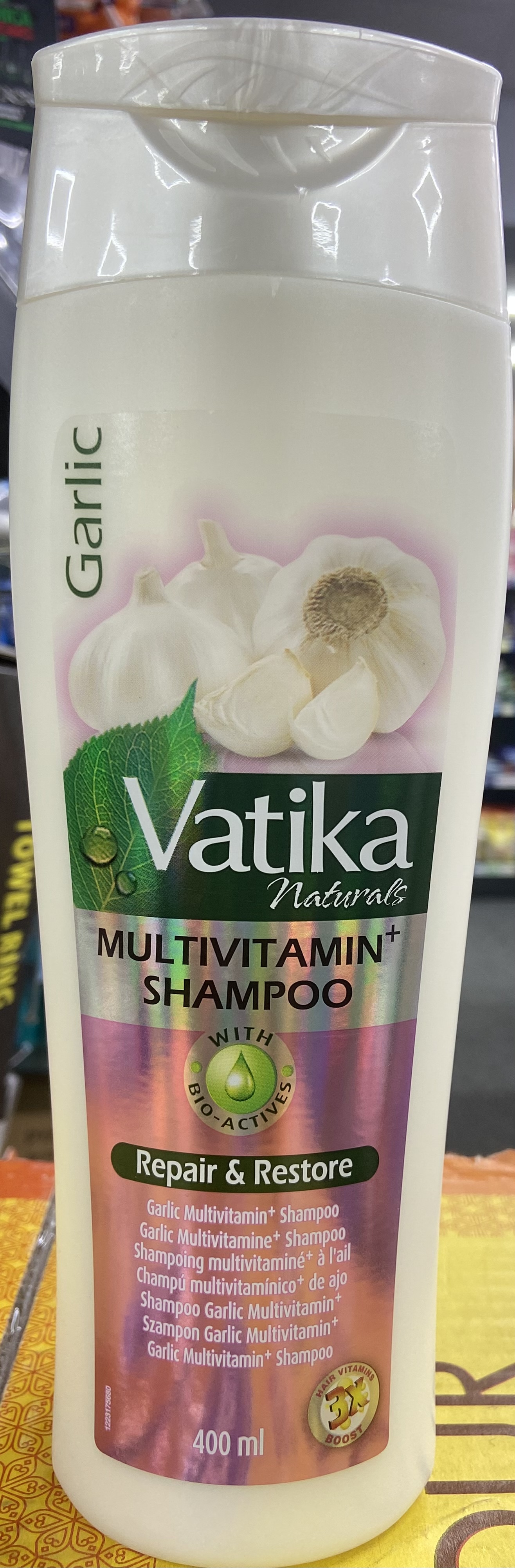 Vatika naturals garlic shampoo ( Repair & Restore)-400 ml