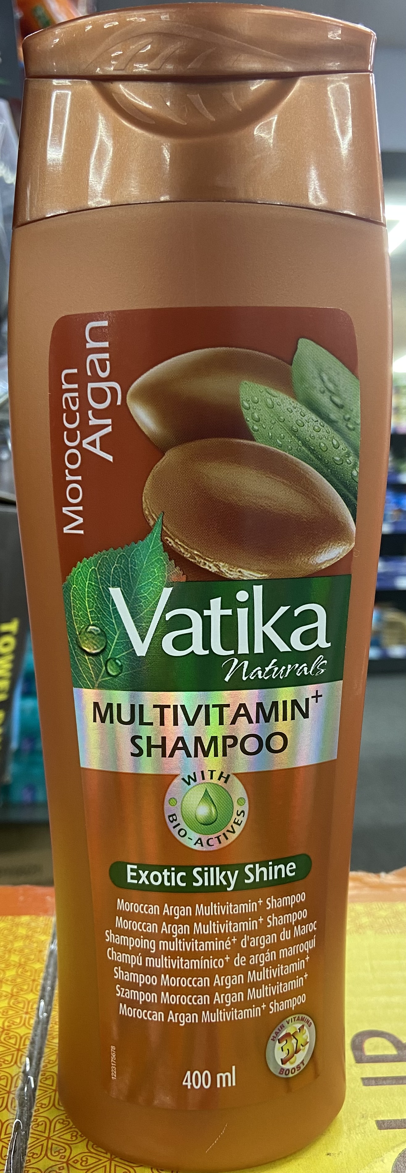 Vatika naturals shampoo ( exotic silky shine) - 400 ml