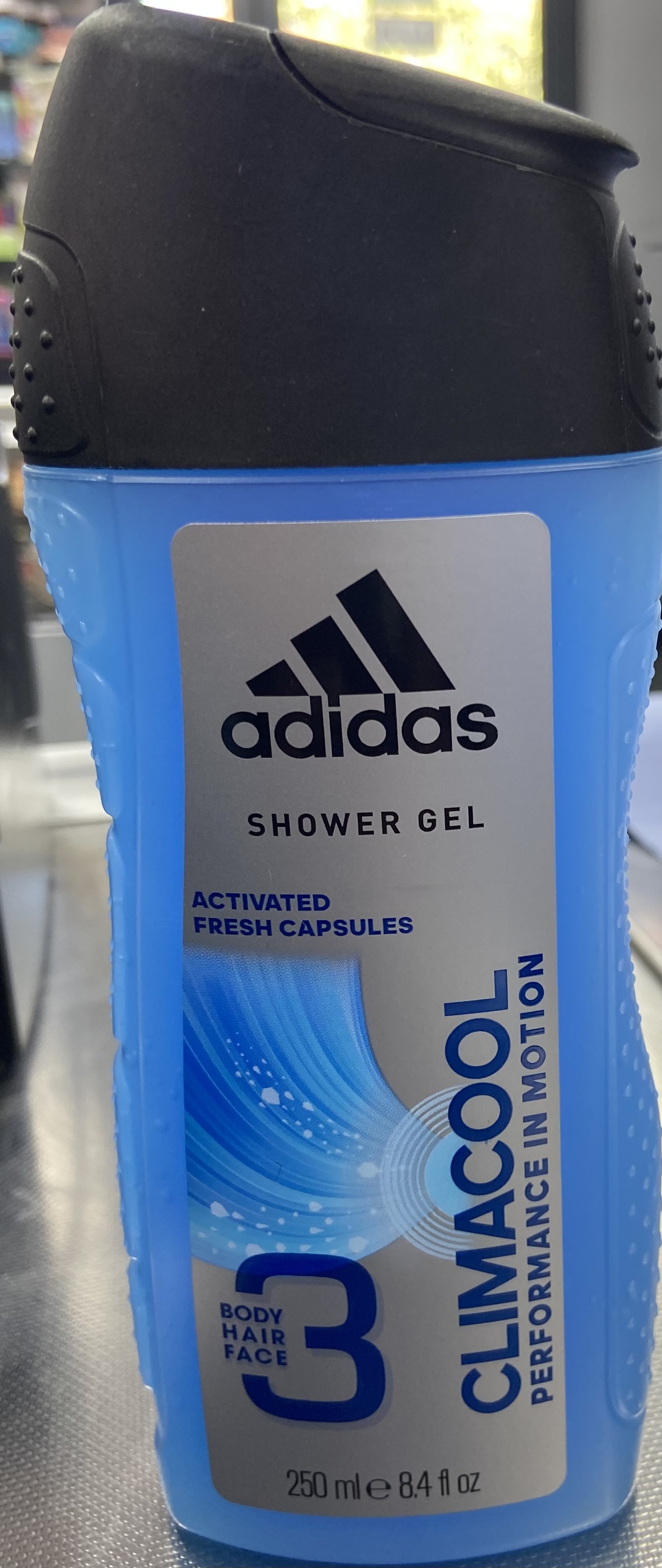 Adidas clima cool shower gel - 250ml