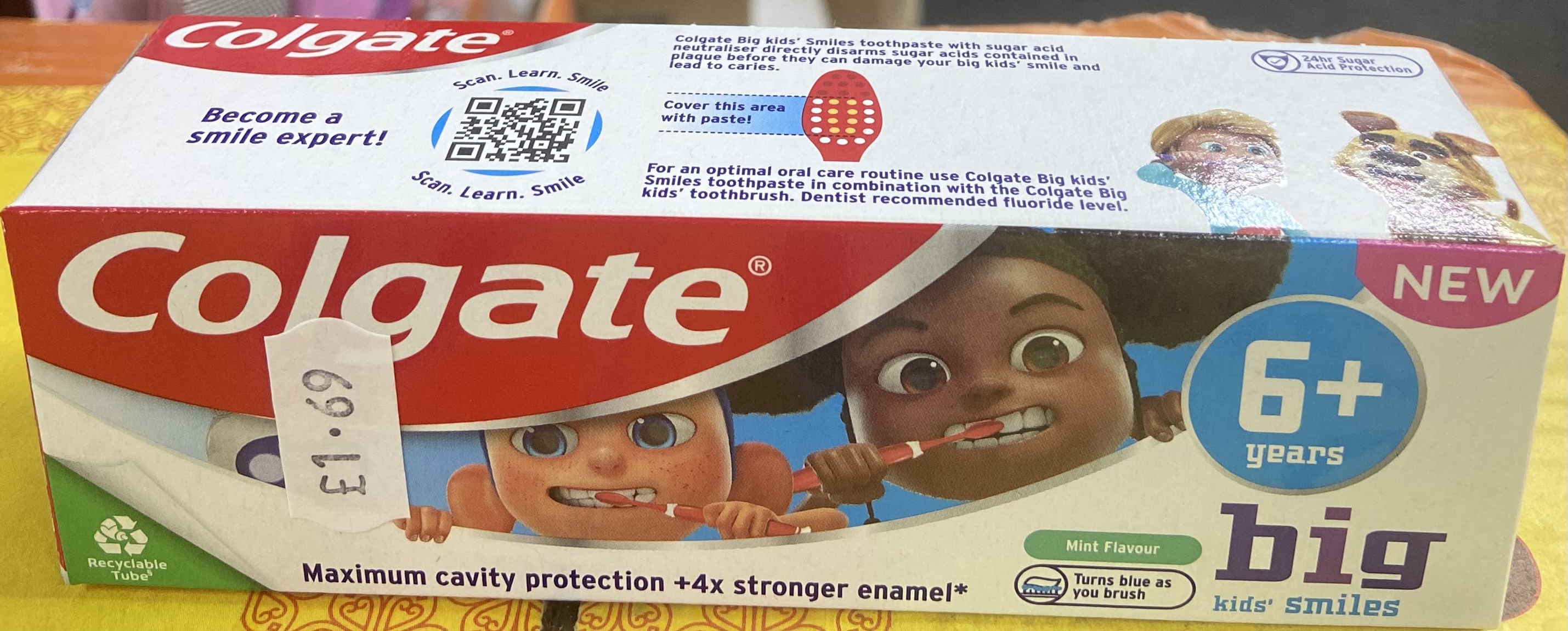 Colgate big kids smile -50ml ( 6+ years)