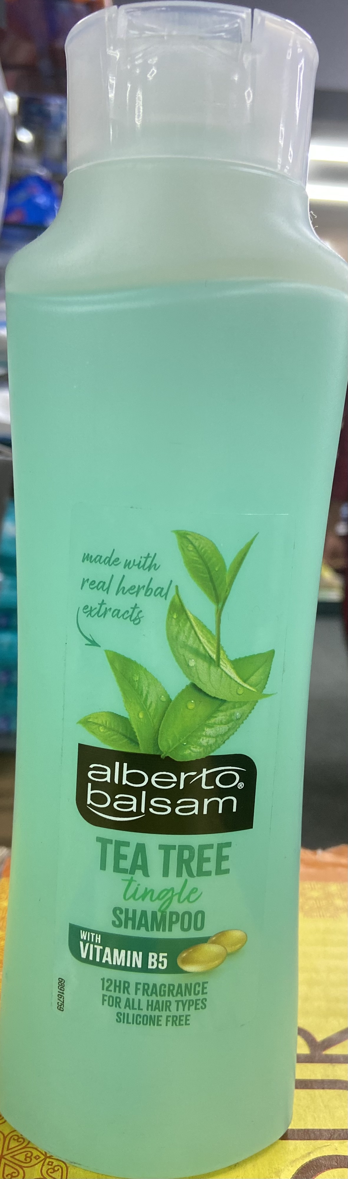 Alberto balsam Tea tree tingle shampoo (with vitamin b5) - 350 ml