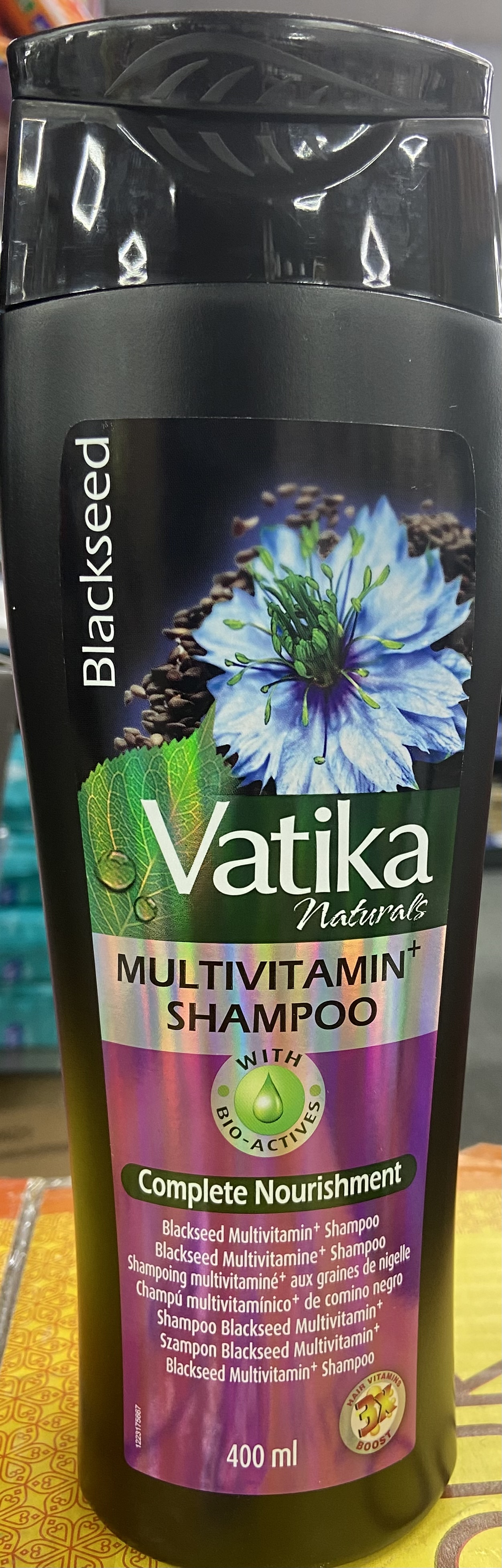 Vatika naturals blackseed shampoo ( complete nourishment) - 400 ml